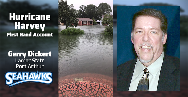 CoSIDA Member Gerry Dickert's First Hand Account From Hurricane Harvey